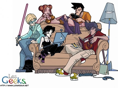 Les Geeks : la web-série