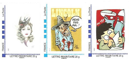 Pré-commandes des timbres d’avril, mai et juin de la collection 2012