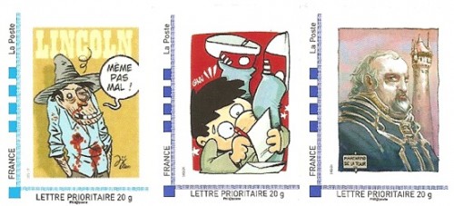 Pré-commandes des timbres de mai, juin et juillet de la collection 2012