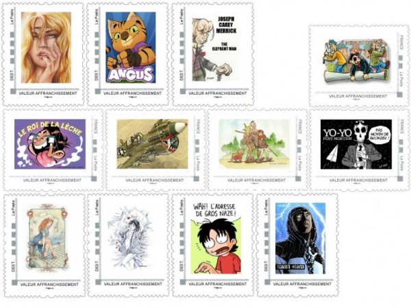 Commande de la collection de timbres 2013