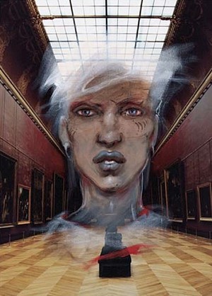 Enki Bilal et ses Fantômes au Louvre