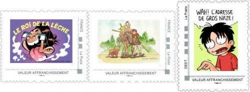 Commandes des timbres de janvier, février et mars de la collection 2013