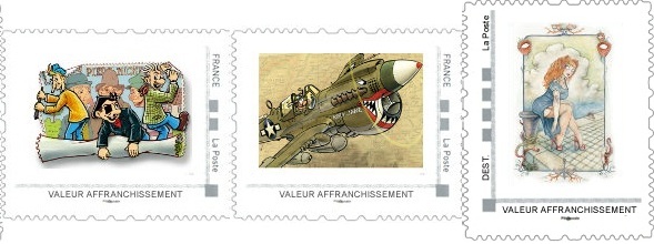 Pré-commandes des timbres de septembre, octobre et novembre de la collection 2013