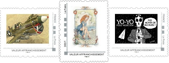 Pré-commandes des timbres d’octobre, novembre et décembre de la collection 2013
