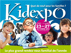 KidExpo – du 23 au 27 octobre – Parc des Expositions de Paris