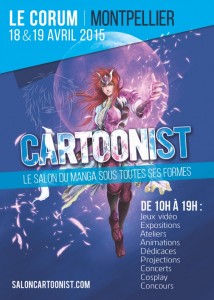 Cartoonist, le salon du manga à Montpellier – Des entrées à gagner !