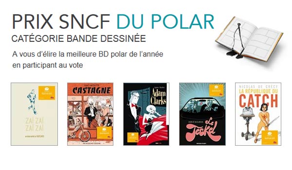 Résultats concours Prix du Polar SNCF