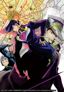 Jojo’s Bizarre Adventure – Diamond is unbreakable (Studio : David Production)