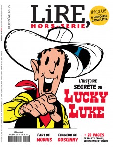 Un hors-série du magazine Lire consacré à Lucky Luke