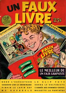 Un faux livre (Un faux graphiste) – Delcourt – 15,95€