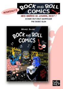 « Rock and Roll Comics » de Bruno Blum chez Tartamudo en financement participatif