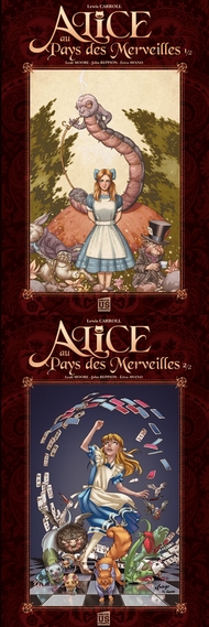 Alice au Pays des Merveilles T1 & T2 (Moore & Reppion, Awano, Siqueira) – Soleil – 13,50€