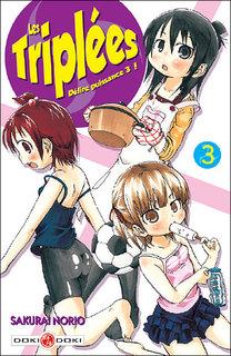 Les Triplées T3 (Sakurai) – Doki-Doki – 6,50€