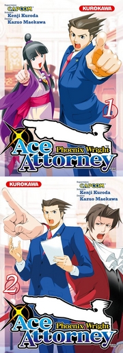 Ace Attorney : Phoenix Wright T1 & T2 (Kuroda, Maekawa) – Kurokawa – 6,90€