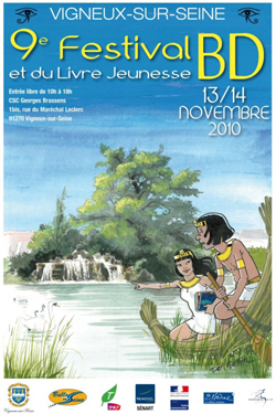 Retrouvez l’équipe Bulle d’Encre au festival de Vigneux-sur-Seine les 13 et 14 novembre