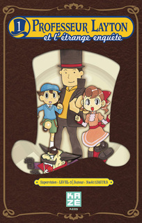 Professeur Layton et l’étrange enquête T1 (Sakura) – Kazé – 5,95€