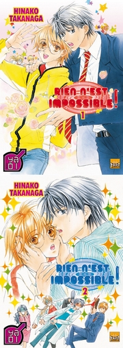 Rien n’est impossible T1 & T2 (Takanaga) – Taïfu Comics – 8,95€