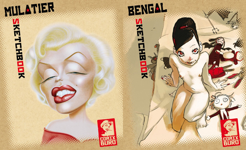 Sketchbooks de Comix Buro : Jean Mulatier et Bengal