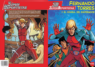 Les sportifs espagnols deviennent des super-héros de BD !
