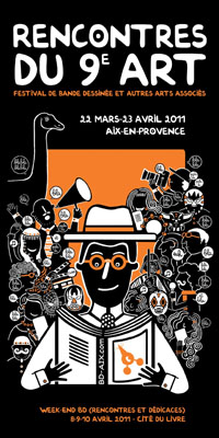 Festival de Bande Dessinée d’Aix en Provence – 8, 9 et 10 avril 2011