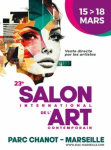 Salon International l’Art Contemporain mars 2024 Parc Chanot Marseille.